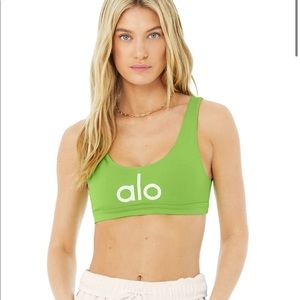 Alo Yoga Ambient Logo Bra